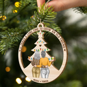 Your Heart And My Heart Are Very Old Friends - Personalized Wooden Cutout Ornament