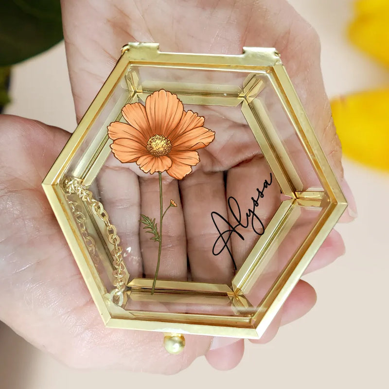 Birth Month Flowers Bloom Where You're Planted Personalized