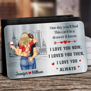 Gift For Couples, Gift For Husband, Gift For Wife, Gift For Boyfriend, Gift For Girlfriend - Sexy Couple You'll Find This Card In A Drawer - Personalized Aluminum Wallet Card