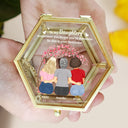 Gift For Daughter, Mom, Daughters - My Daughter Never Forget That I Love You Forever - Personalized Glass Jewelry Box
