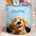 Dog Lovers, Dog Mom, Dog Dad, Pet Mom, Pet Dad - Dog Toys - Personalized Laundry Basket, Storage Basket