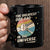 Dog Lovers,Pet Lovers,Dog Dad,Pet Dad - The Greatest Dog Dad In The Universe - Personalized Black Mug