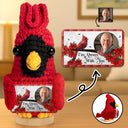 Family,Memorial,Sad - Custom Photo Memorial I'm Always With You - Personalized Doll Crochet With Custom Card