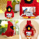 Family,Memorial,Sad - Custom Photo Memorial I'm Always With You - Personalized Doll Crochet With Custom Card