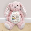 Gift For Kids,Gift For Grandkids,Gift For Daughter,Gift For Son,French,Non-Eng,Vector,Cozy - Je L’ai Rempli De Mes Souhaits Pour Mes Petits-Enfants - Peluche Lapin Personnalisée