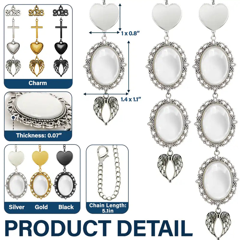 Custom Photo For I Know The Plans I Have For You - Personalized Graduation Tassel Charm