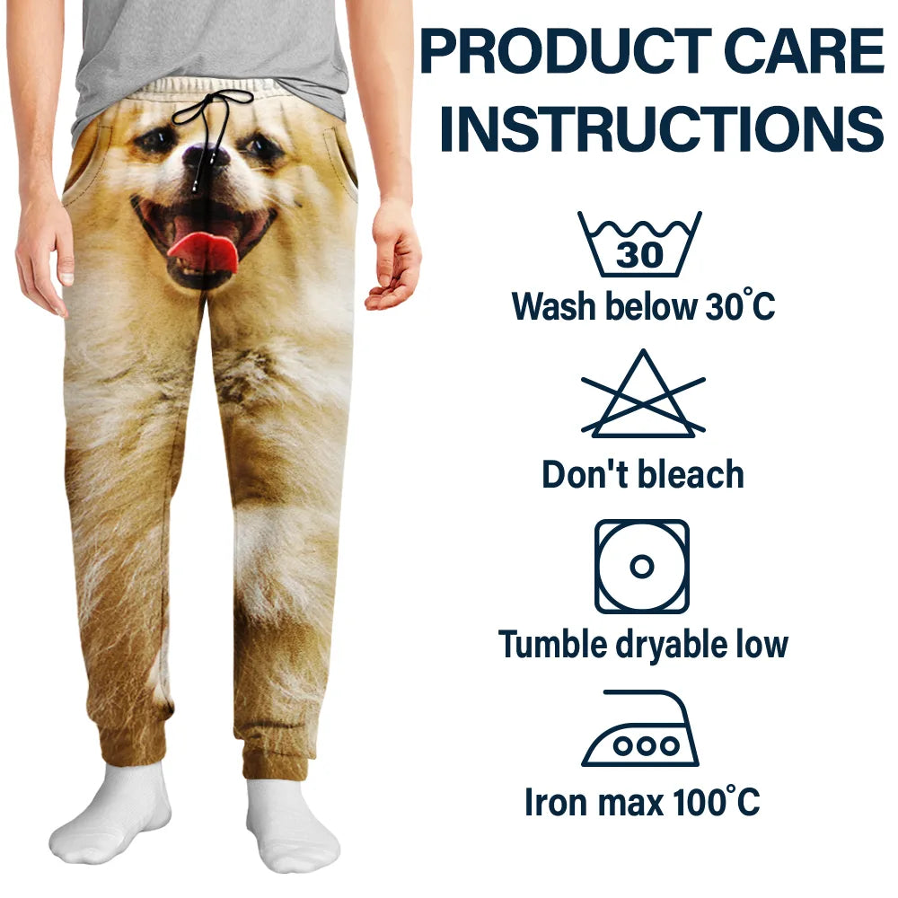 Christmas,Custom Photo,Humorous,Pet Lovers,Remove BG Photo,Top Market - Gag Gift For Pet Lovers - Personalized Custom Photo Funny Pet Face Pajama Pants