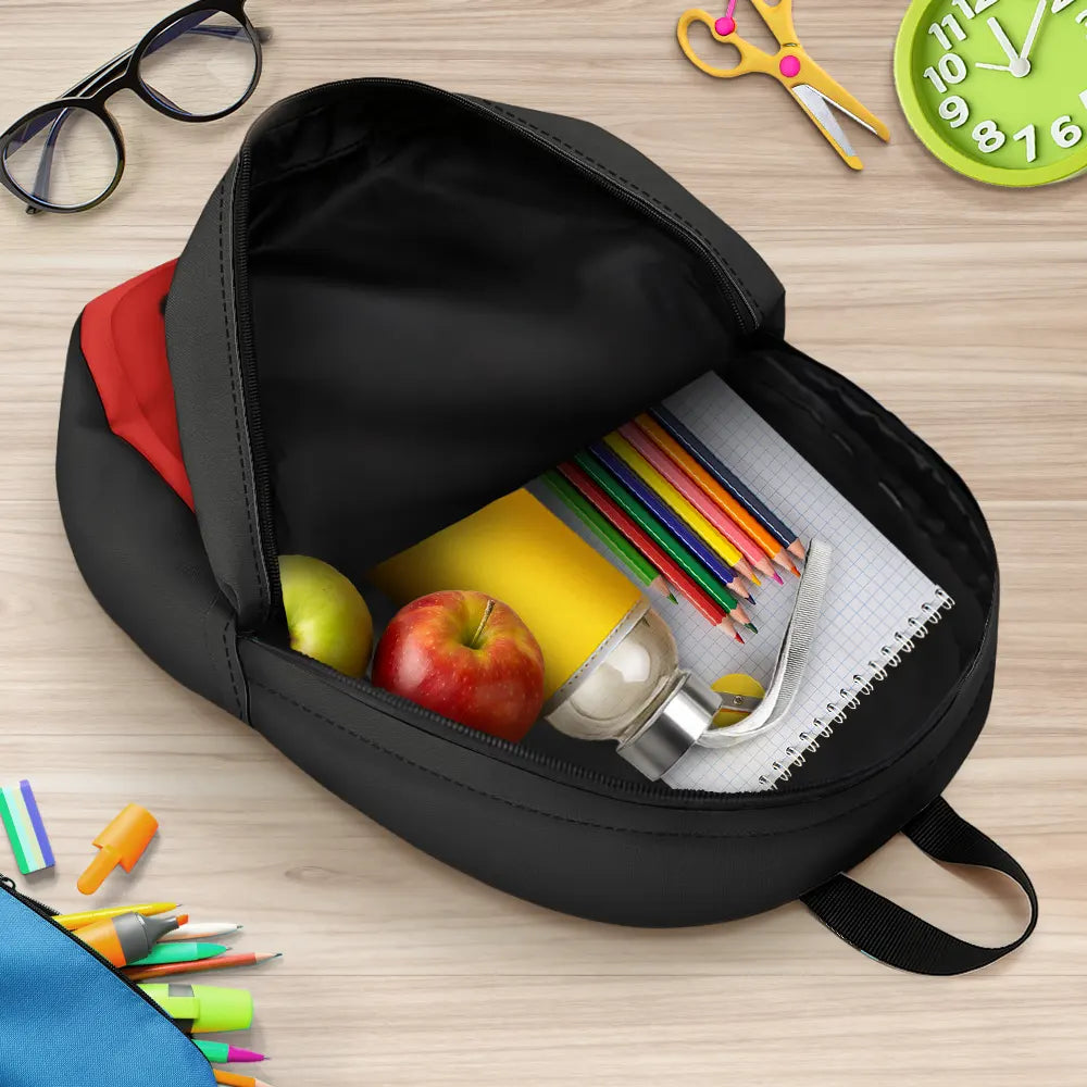 Gift For Kids,Gift For Grandkids,Happy - Gaming Kids Boys Girls - Personalized Canvas Backpack