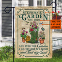 Garden Dictionary Lose My Mind Find My Soul Custom Flag
