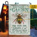 Garden Floral Art Find My Soul Custom Flag