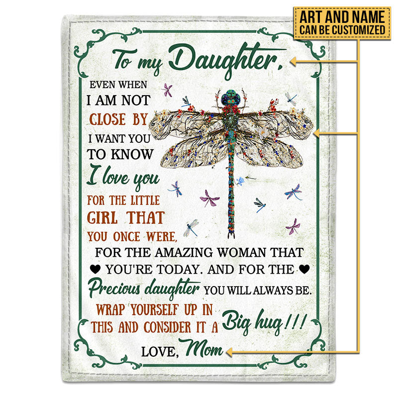 Garden Gift For Daughter Granddaughter Niece Floral Art Even When Custom Blanket