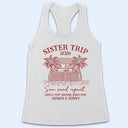 Beach,Gift For Bestie,Family,Happy,Summer - Girls Trip A Lot Of Laughter & Memories - Personalized T Shirt