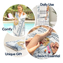 Summer, Beach, Gift For Bestie, Gift For Women, Happy - Girls Trip Lot Of Laughter & Memories - Personalized Beach Towel