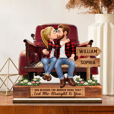 Custom Shaped 2-Layered Acrylic Wooden Plaque