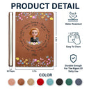 Christian,Gift For Women,Gift For Yourself,Gift For Wife,Gift For Girlfriend,Gift For Aunt,Gift For Mother,Gift For Grandma,Gift For Daughter,Gift For Sisters - God Says I Am 3D Praying Women - Personalized Leather Journal