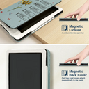 Reading, Gift For Yourself, Gift For Women, Happy - God Says I Am Bible Birth Month Flower - Personalized Kindle Paperwhite Case With Stand