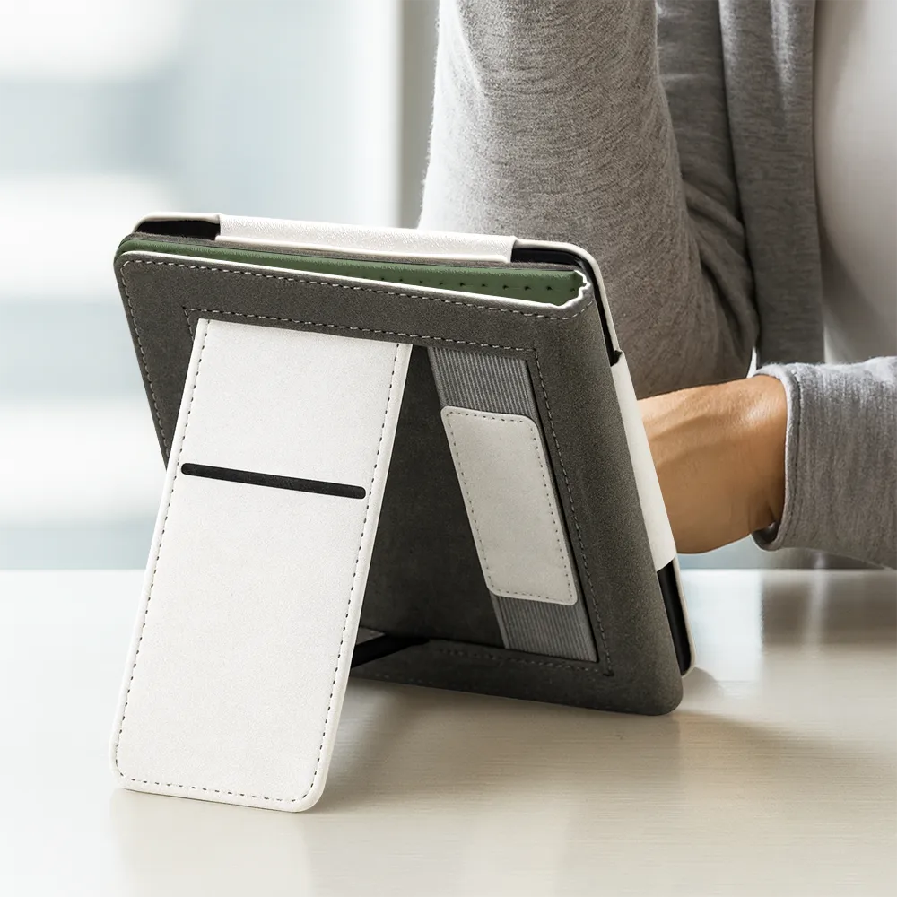 Reading, Gift For Yourself, Gift For Women, Happy - God Says I Am Bible Birth Month Flower - Personalized Kindle Paperwhite Case With Stand