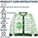 Gift For Yourself,Gift For Women,Christmas,Happy,Christian - God Says I Am Toile De Jouy Flower - Personalized Cardigan