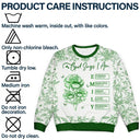 Gift For Yourself,Gift For Women,Christmas,Happy,Christian, Top Market - God Says I Am Toile De Jouy Flower - Personalized Unisex Ugly Sweater