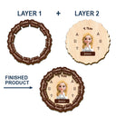 Christian,Gift For Yourself - God Says You Are Bible Affirmations - Personalized Custom Shaped Car Visor Clip