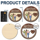 Christmas,Gift For Bestie,Funny - Good Friend Is Like A Bra - Personalized 2-Layered Wooden Ornament