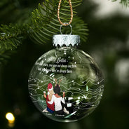 Gift For Bestie,Christmas,Happy,Gift For Sisters - Good Friends Are Like Stars - Personalized Ball Ornament