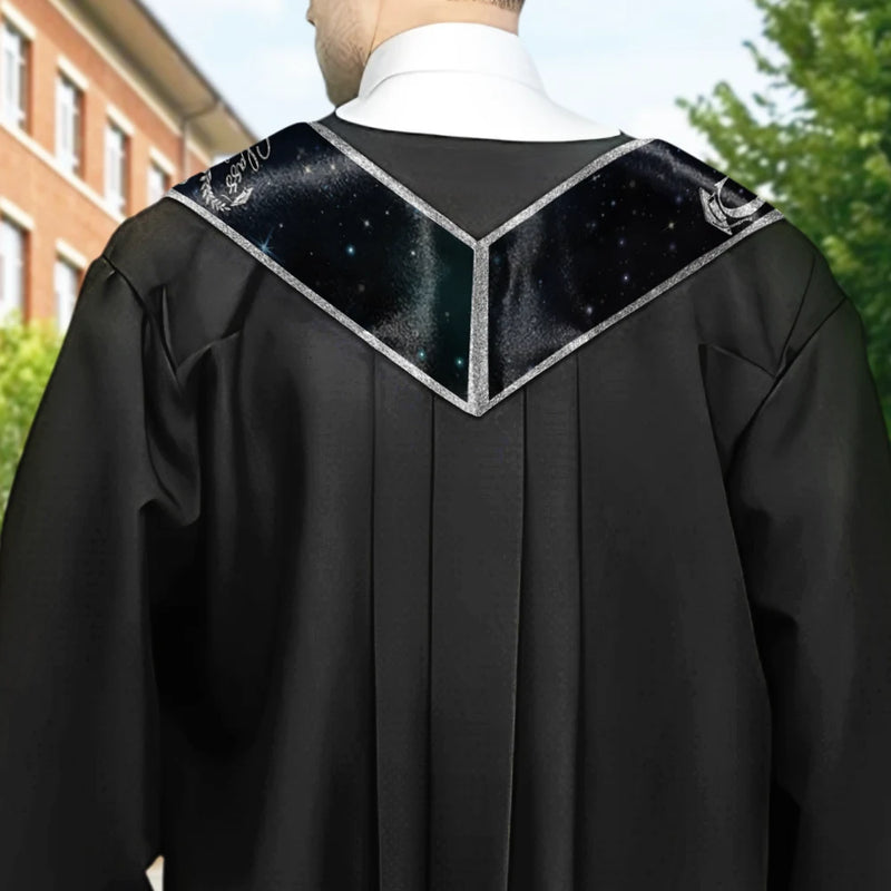 Graduation,Happy,Gift For Yourself,Gift For Women,Gift For Men,Gift For Daughter,Gift For Son,Gift For Bestie - Grad With Words Of Faith And Strength - Personalized Stoles