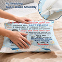 Grandma Mother Hugged This Soft Pillow - Gift For Granddaughter, Grandson, Kids - Personalized Pillow