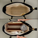 Grandma Little Hearts - Personalized Leather Tote Bag