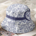 Gift For Mother,Gift For Grandma,Happy - Grandma Mom Toile De Jouy - Personalized Bucket Hat