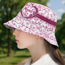 Gift For Mother,Gift For Grandma,Happy - Grandma Mom Toile De Jouy - Personalized Bucket Hat