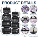 Gift For Mother, Gift For Grandma, Happy - Grandma Mom Toile De Jouy - Personalized Toiletry Bag