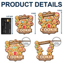 Gift For Grandma,Grandma's Hobby,Grandma,Grandkids,Happy,Christmas,Gift For Mother - Grandma's Cookie Tasting Crew - Personalized 2-Layered Wooden Ornament