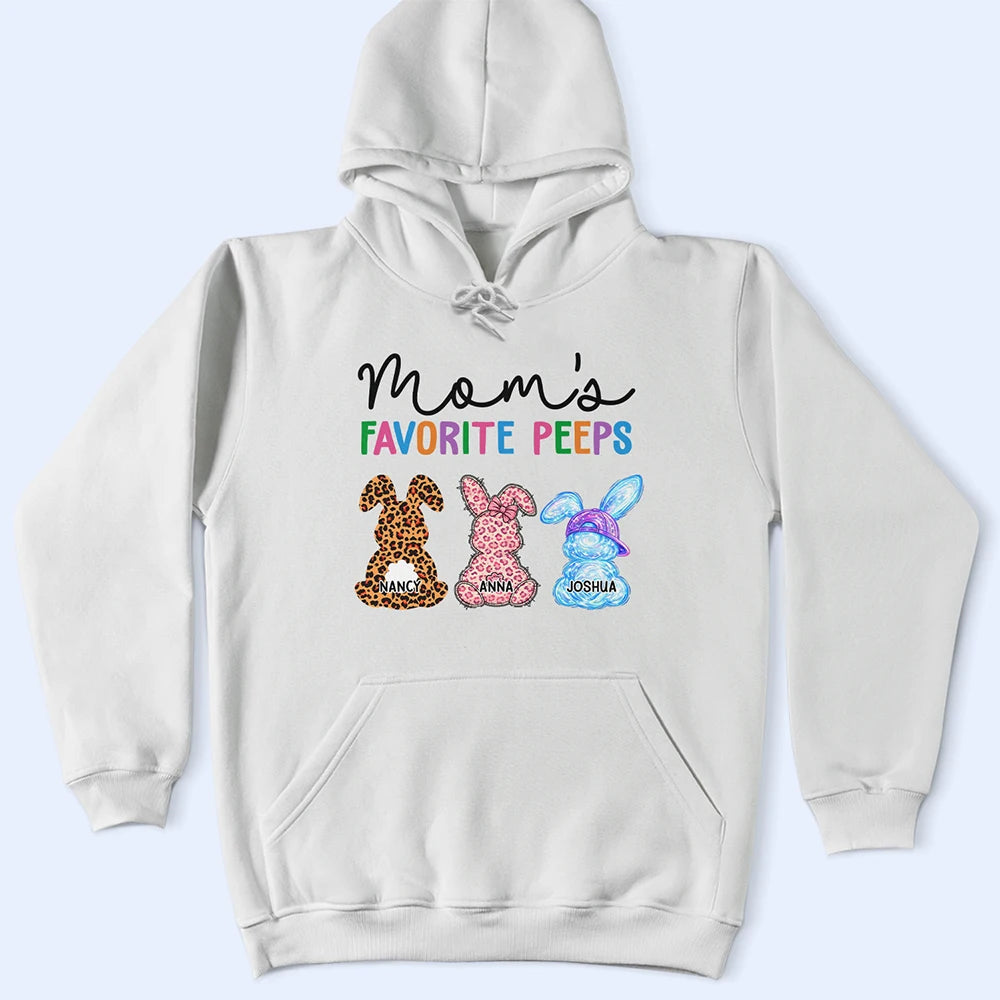 Grandma's Favorite Peeps - Personalized T Shirt