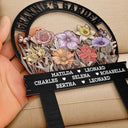 Gift For Women,Gift For Yourself,Gift For Grandma,Happy - Grandma's Garden - Personalized Metal Garden Stake