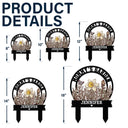 Gift For Women,Gift For Yourself,Gift For Grandma,Happy - Grandma's Garden - Personalized Metal Garden Stake