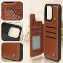 Gift For Mother,Gift For Grandma,Love - Grandma's Mom's Little Sweethearts - Personalized Leather Flip Wallet Phone Case