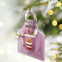 Gift For Grandma,Gift For Grandparents,Christmas,Love - Grandma's Perfect Patch - Personalized Custom Shaped Acrylic Ornament