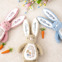 Easter, Gift For Grandkids, Grandma - Grandkids, Gift For Grandma, Love - Grandmother Granddaughter I Filled It With My Wishes - Personalized Soft Toy Bunny