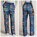 Gift For Grandpa,Gift For Grandparents,Gift For Grandma,Funny,Gift For Father,Gift For Mother - Grandpa's Little Kids - Personalized Pajama Pants