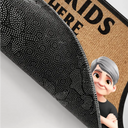 Gift For Grandma,Gift For Grandparents,Grandma - Grandkids,Happy - Grankids Spoiled Here Grandma House - Personalized Doormat