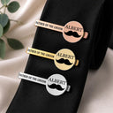 Confident,Gift For Men,Gift For Yourself,Wedding,Icon - Groomsman Bestman Wedding Gifts - Personalized Tie Clip