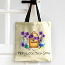 Teacher, Back To School - Grow With Teacher - Personalized Tote Bag