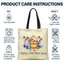 Teacher, Back To School - Grow With Teacher - Personalized Tote Bag