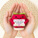 Gift For Kids, Gift For Grandkids, Love - Growth Is Often A Messy Process - Personalized Doll Crochet With Custom Card