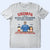 Gift For Father, Gift For Grandpa, Happy, Grandpa - Grandkids - Grumpa Much Grumpier - Personalized T Shirt
