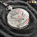 Gift For Couples,Gift For Husband,Gift For Boyfriend,Gift For Wife,Gift For Girlfriend,LGBT,Gift For Women,Gift For Men,Love,Icon,Romantic - Couple Holding Hands I Want To Be Your Last Everything - Personalized Pocket Watch