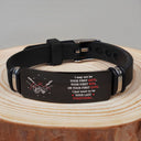Gift For Couples,Gift For Husband,Gift For Boyfriend,Gift For Wife,Gift For Girlfriend,LGBT,Gift For Women,Gift For Men,Love,Icon,Romantic - Couple Holding Hands I Want To Be Your Last Everything - Personalized Engraved Bracelet