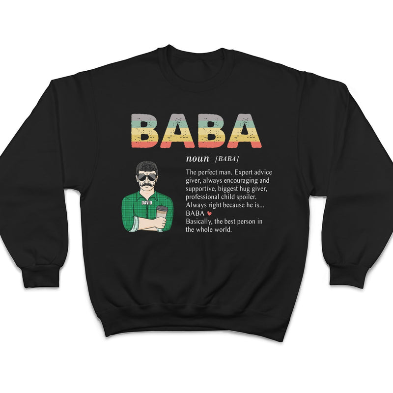 Pops The Best Person In The Whole World - Birthday, Loving Gift For Dad, Daddy, Father, Grandfather, Grandpa - Personalized Custom T Shirt