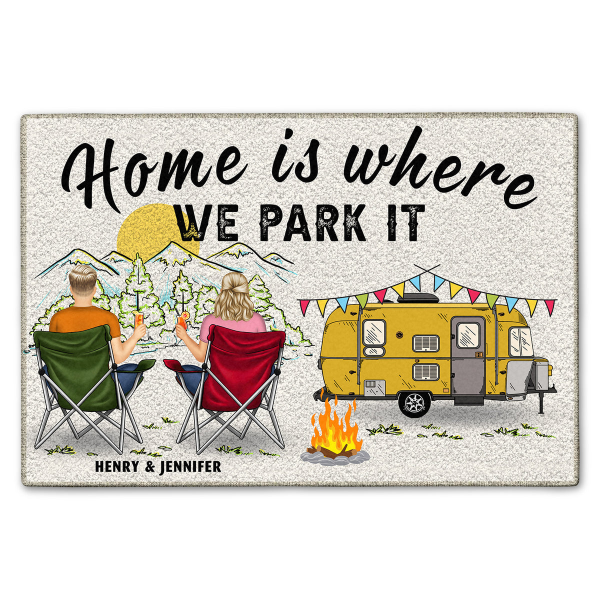 Park Designs Home Is Where You Park Doormat